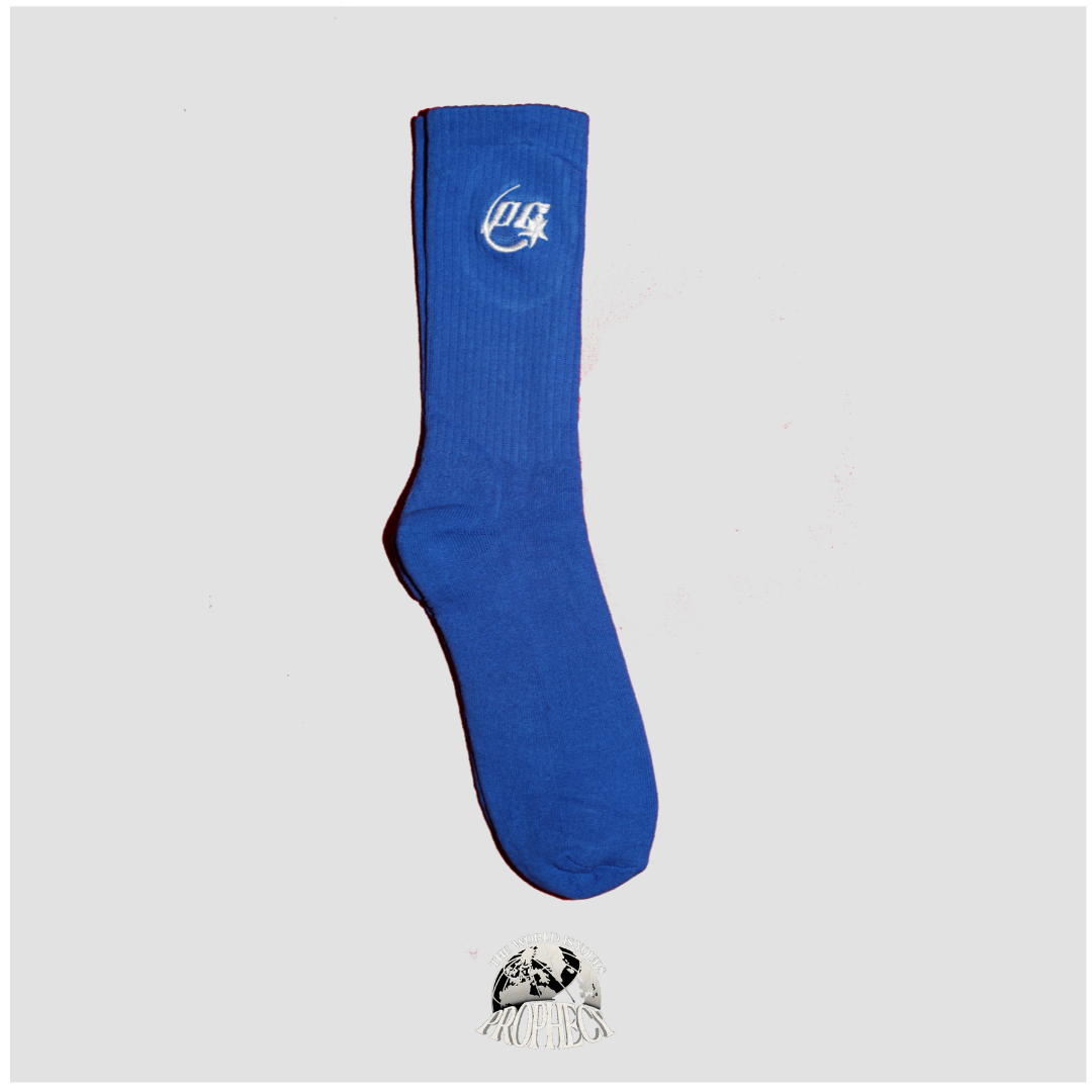 A pair of high quality streetwear socks for sports